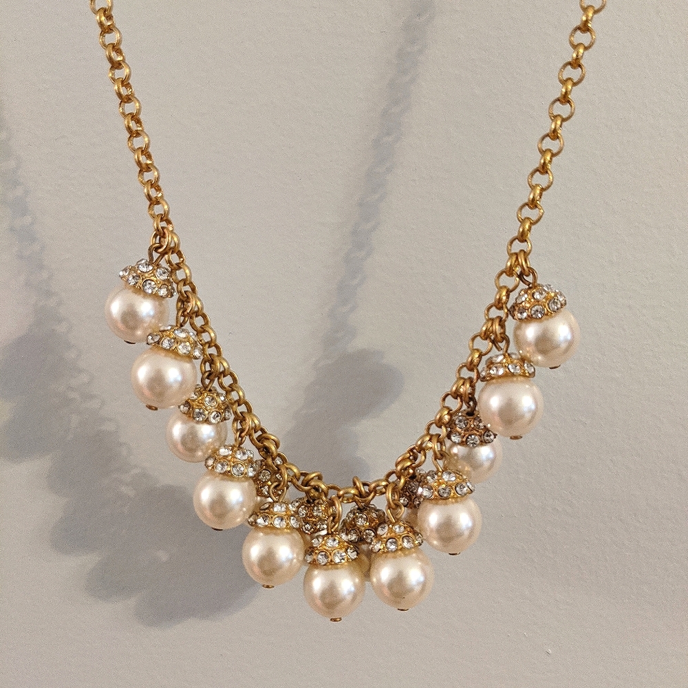 JCrew Pearl Statement Necklace